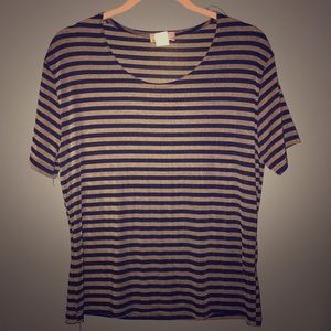 Gold and black striped shirt✨